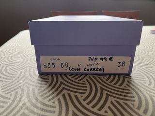 Zapatos de tacón blanco perla, cuero, novia T36