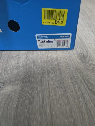 Zapatillas Hoka Trail Running Azul Naranja