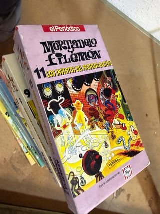 Libros mortadelo y filemon