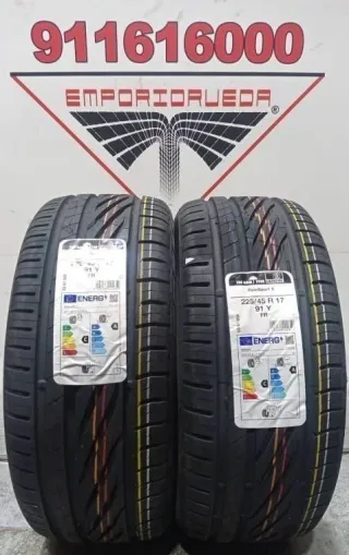 225 45 17 Y UNIROYAL RUEDA NUEVA YA MONTADA