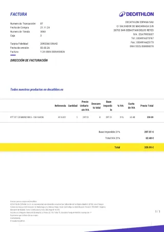 Bicicleta RockRider ST120 27.5 Talla S