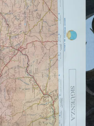 Mapa Militar Sigüenza 1968