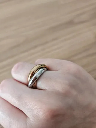Anillo entrelazado