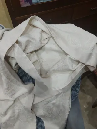 Pañolón Fallera Huertana Beige