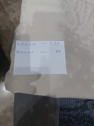 Pañolón Fallera Huertana Beige