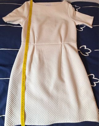 Vestido Compañía Fantástica Blanco Roto Talla XL