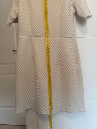 Vestido Compañía Fantástica Blanco Roto Talla XL