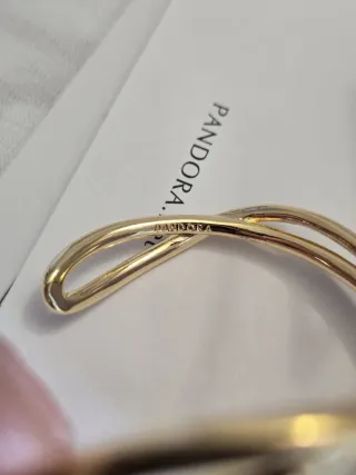 Pulsera Pandora Dorada con Circonitas