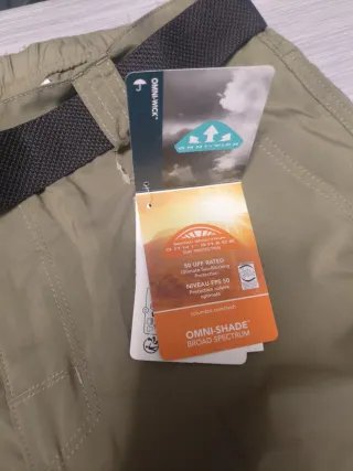 Pantalón Columbia Verde Talla 32W/30L,nuevo