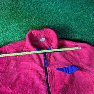 Forro Polar L.L. Bean Rojo y Morado