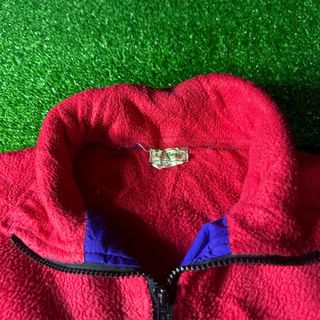 Forro Polar L.L. Bean Rojo y Morado