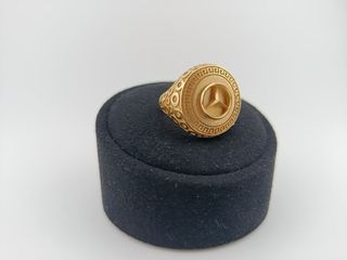 Anillo Mercedes Benz Dorado