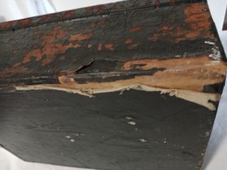 Caja antigua inglesa de escritura o joyero Sig XIX