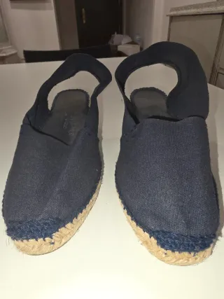 Alpargatas Casa Alfaro Azul/Beige