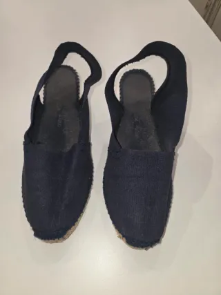 Alpargatas Casa Alfaro Azul/Beige