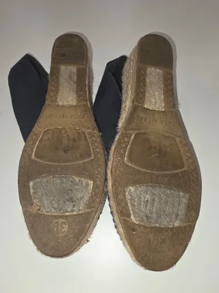 Alpargatas Casa Alfaro Azul/Beige