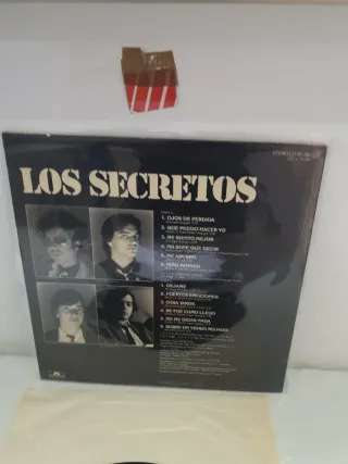 Vinilo LP Los Secretos Polydor 1981