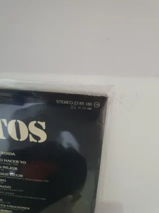 Vinilo LP Los Secretos Polydor 1981