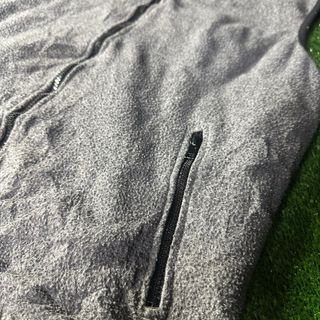 Chaleco Champion Gris Cremallera Bolsillos