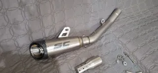 Sistema escape con supresor Kawasaki z800