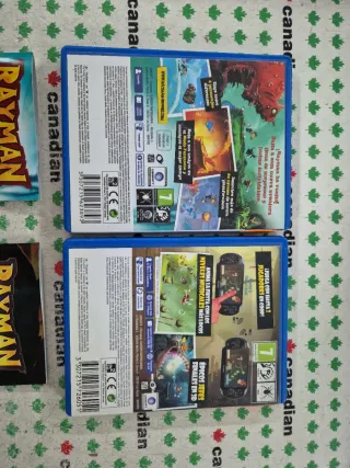 Rayman Origins y Legends PS Vita (LEER)