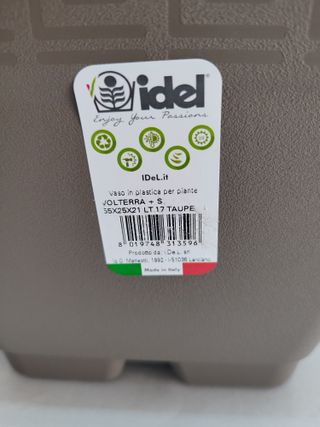 Maceteros Rectangular 55 CM Lote de 2 unidades