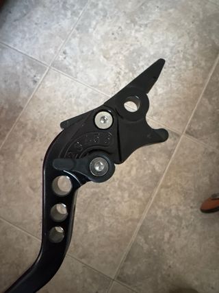 Manetas Scooter Negras Metálicas Ajustables