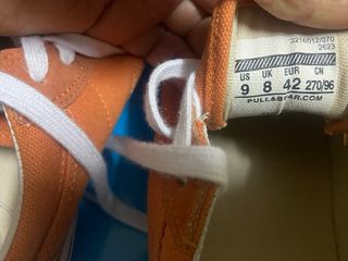 Zapatillas Pull&Bear Naranja Talla 42