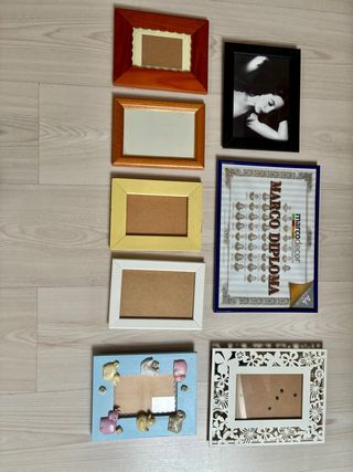 Lote de 7 Marcos de Fotos Variados