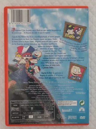 DVD Rugrats en París: La Película
