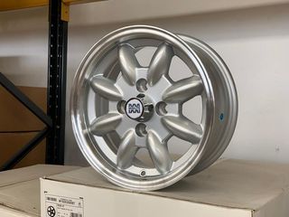 4 LLANTAS minilite 5.5x13 4x101.6 et25