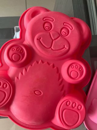 Moldes Cocina Silicona Oso y Hello Kitty