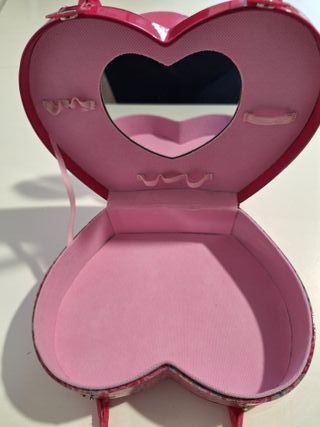 Bolso/Neceser Corazón Hello Kitty con espejo