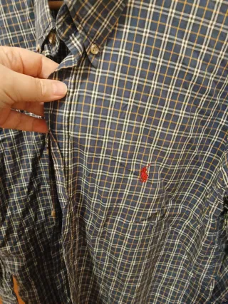 Camisa Polo Ralph Lauren cuadros Talla XL