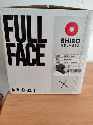 Casco Integral Shiro Katana Talla L