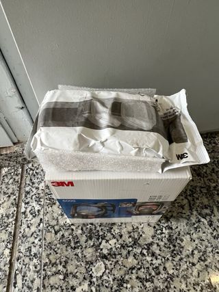 Mascarilla 3M 6000 con filtros