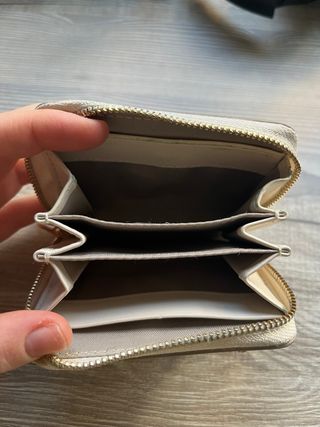 Cartera Tous Piel Beige Poco Uso