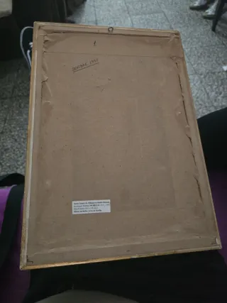 Cuadro Santo Tomás de Villanueva dando limosna