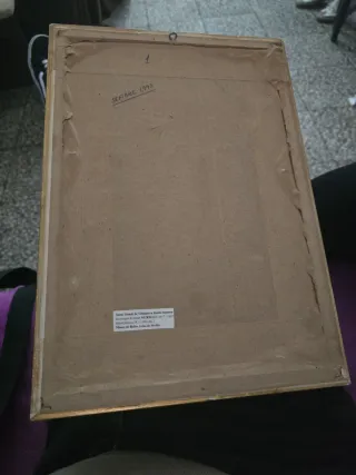 Cuadro Santo Tomás de Villanueva dando limosna