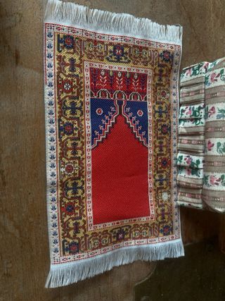 Dormitorio miniatura madera casa muñecas