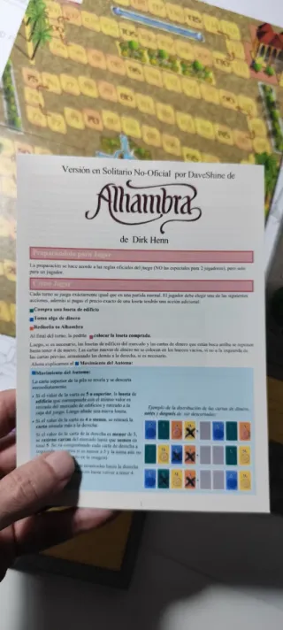 ALHAMBRA Juego de Mesa