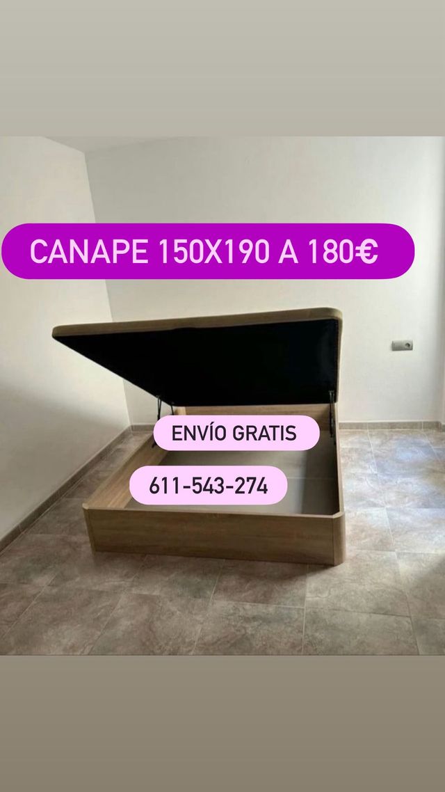 Canapé 150x190 NUEVO