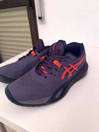 Zapatillas Asics Gel Resolution 10 Morado/naranja