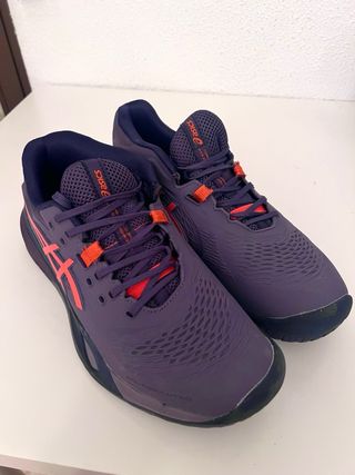 Zapatillas Asics Gel Resolution 10 Morado/naranja