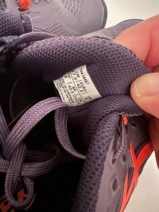 Zapatillas Asics Gel Resolution 10 Morado/naranja