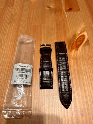 Correa cuero Marrón XL