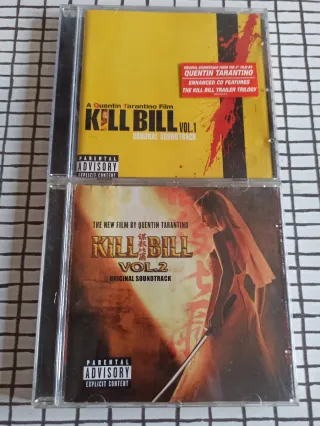 Lote 2 CDs Banda Sonora Original Kill Bill 1 y 2