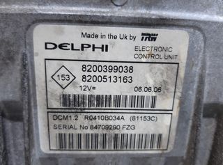 Renault 1102100 8200399038 centralita motor clio
