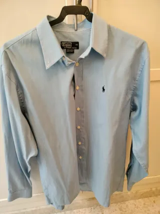Camisa Polo Ralph Lauren Celeste Talla L