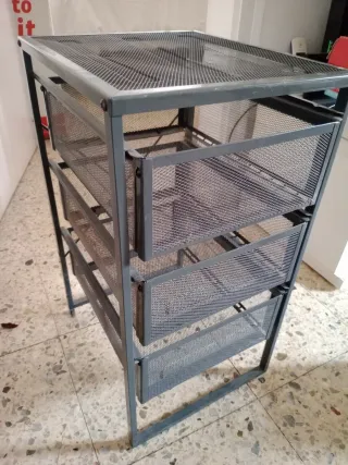 Cajonera Metálica Ikea 3 Niveles